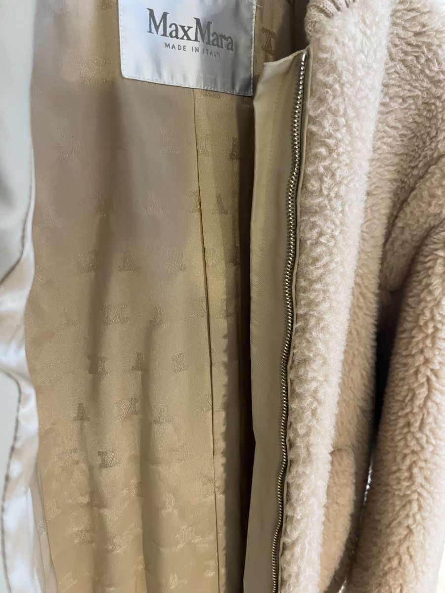 Max Mara Giacche: MAX MARA Teddy Bear Bomber - Iconic - Gr. S - beige – Nuovo (secondo la descrizione) da Bern venduto da Leppi2 3