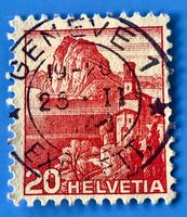 Nr.215 Landschaftsbilder Stempel   Geneve