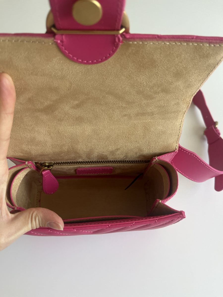 Pinko Borse da donna: Pinko Handtasche Leder Pink – Nuovo (secondo la descrizione) da Wädenswil venduto da ani_82rg 1