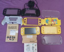 Nintendo Switch Lite Gelb Picofly+ Zubehör