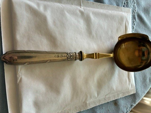 Cucchiai: cuillère à sauce manche argent fourré 950 – Usato da Evilard venduto da nenette01 2