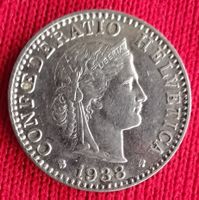 20 Rappen 1938 in gutem Zustand ab nur Fr. 0.90