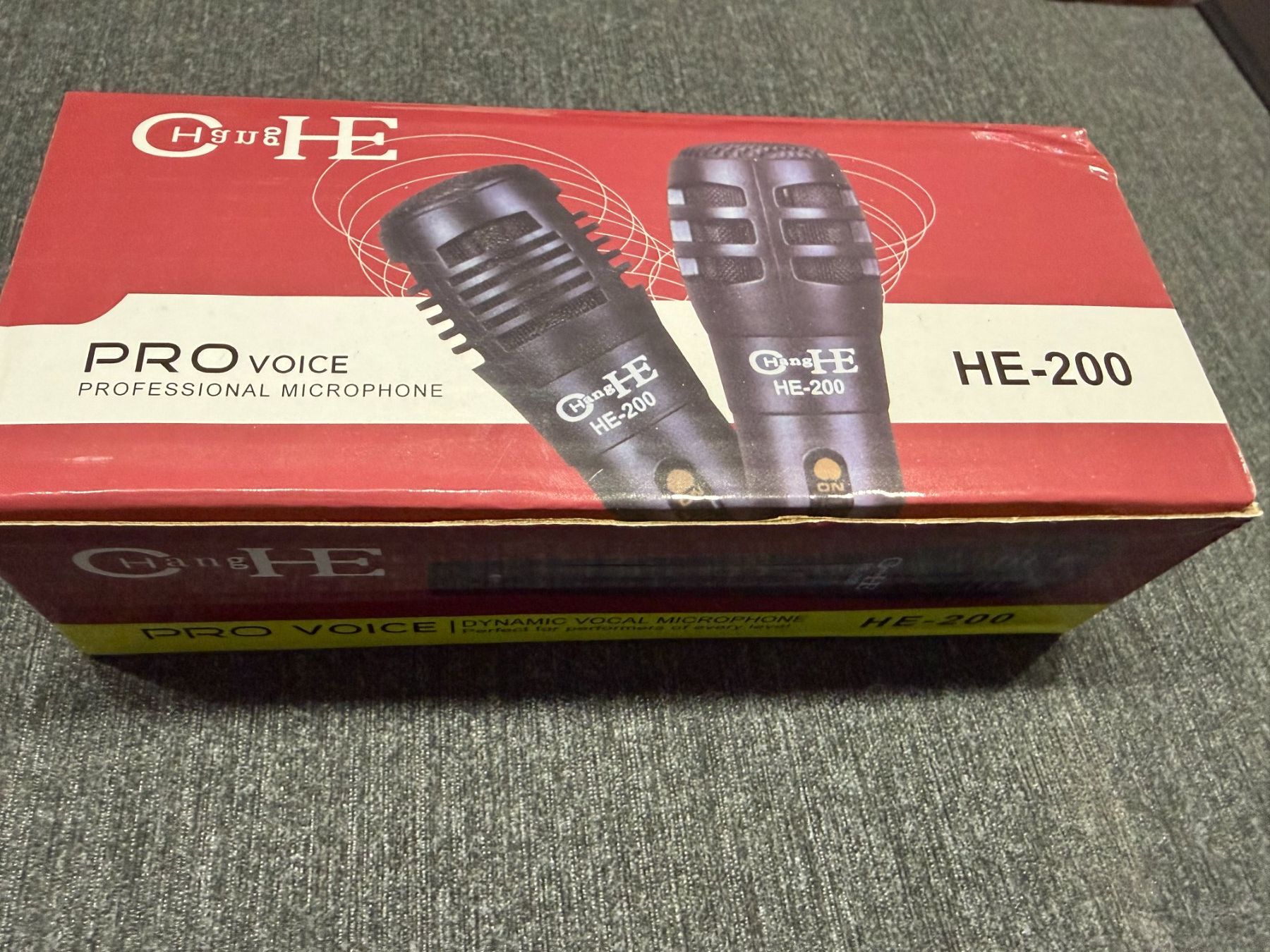 Microfoni: PRO VOICE Professional Microphone HE-200 – Nuovo e nell'imballaggio originale da Gland venduto da bfranck 1