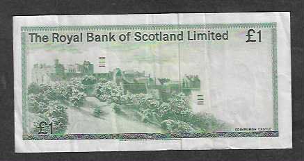 Banknoten: Scotland  1  Pound  Gebraucht – Gebraucht aus Gordola von coinsandnotes 1