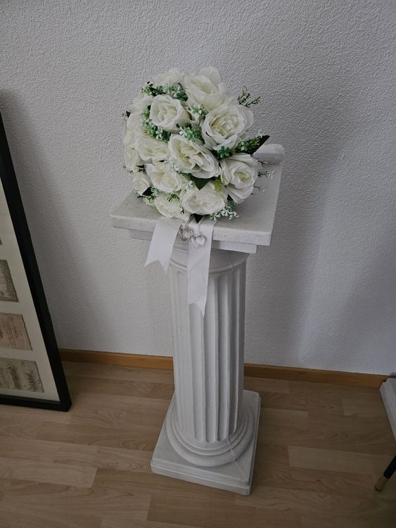 Faltbare Papiersäulen Als Displayständer – 4 Stück, 30-100cm Höhe, Für Hochzeitsdeko, Tischdeko, DIY