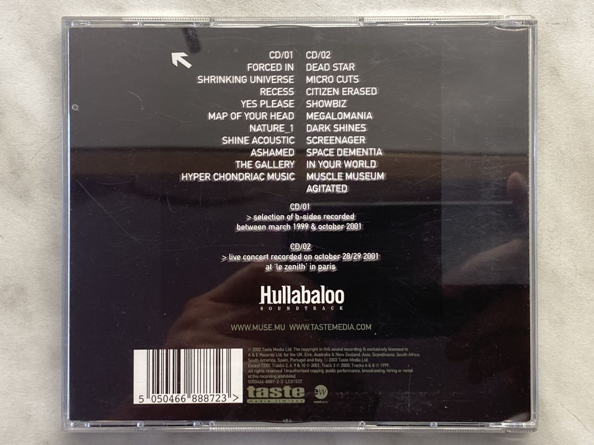 CD: Muse Hullabaloo Soundtrack 2CD – Nuovo (secondo la descrizione) da Aigle venduto da St_anger 1