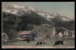 AK Melchthal, Mit Nünalphorn, Hutstock und Barglen