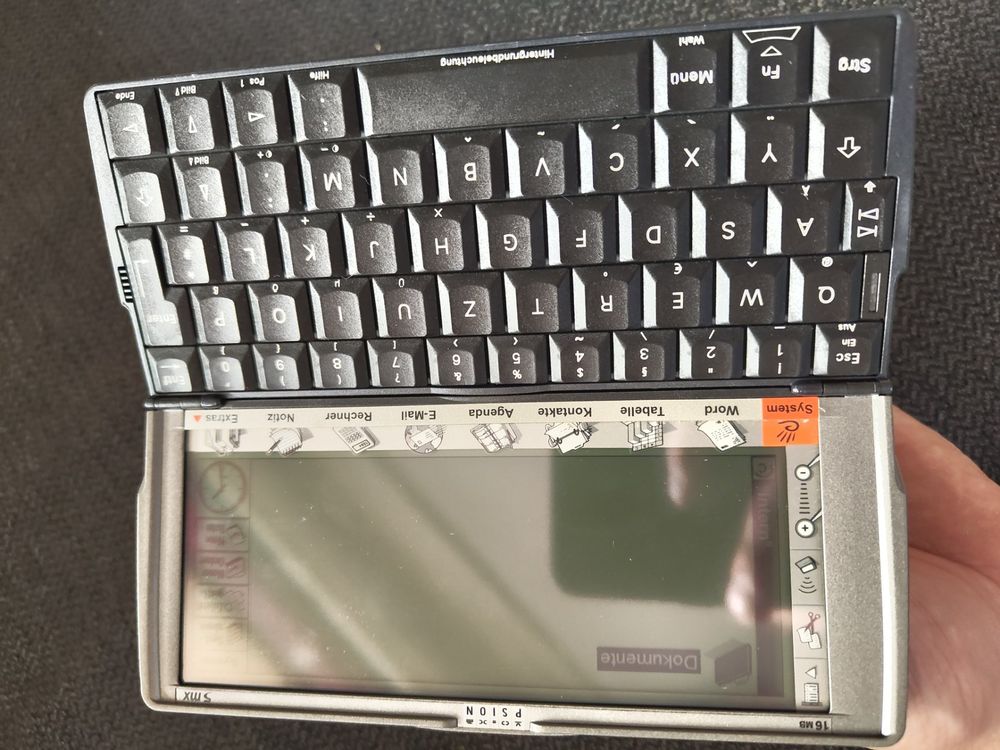 Psion PDAs: Psion Series 5mx - Klassiker für Nostalgiker & Sammler! – Gebraucht aus Männedorf von GoeyRitter 5