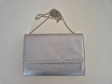 Clutch Abendtasche Anna Field (Silber, Metalkette)