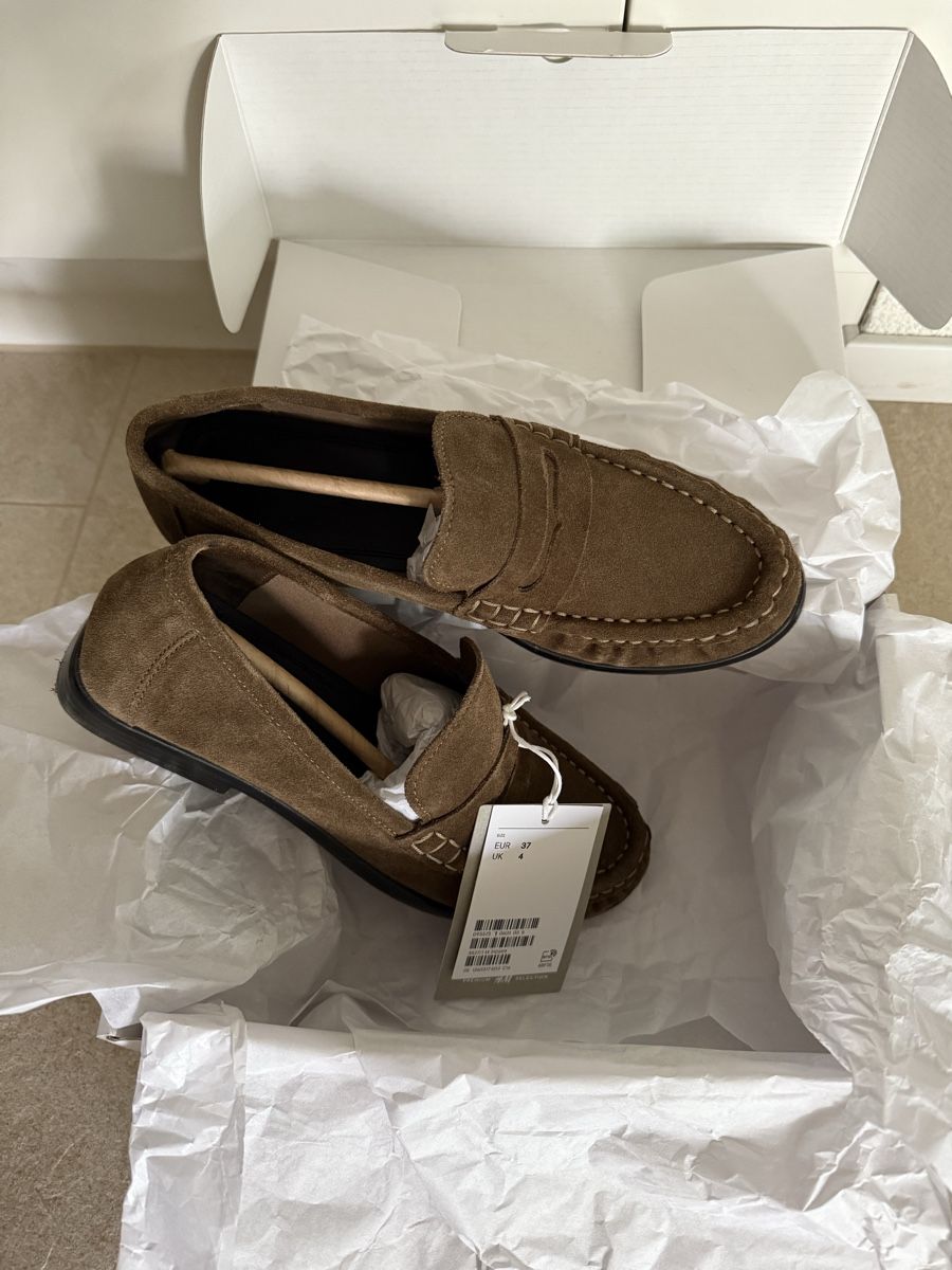 H&M Scarpe da donna: Leather loafers H&M Premium Quality, Gr. 37 – Nuovo (secondo la descrizione) da Zürich venduto da Restesindsuess 8