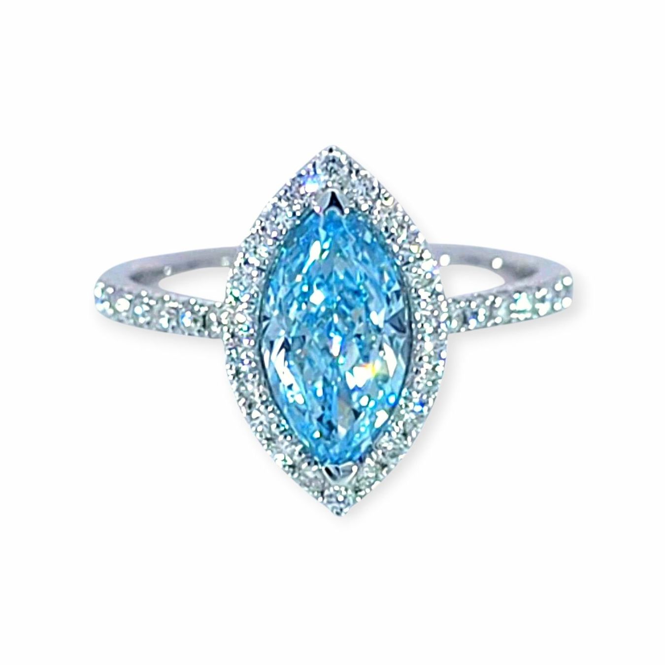 Anelli: Labor-Diamant-Ring 14k Weissgold 1,55ct – Nuovo e nell'imballaggio originale da Illnau venduto da Juwelier_Mahler_GmbH