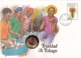 Münzbrief    Trinidad & Tobago