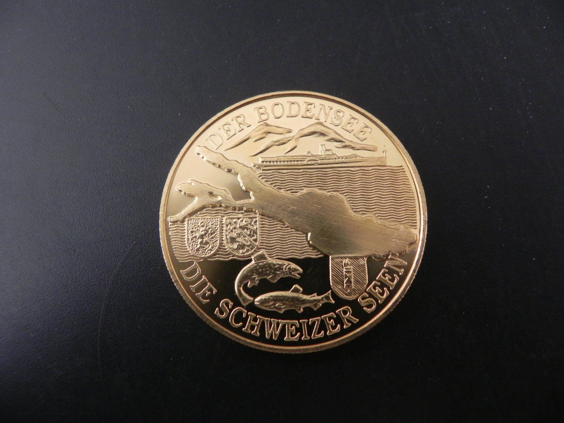 Medaglie: Medaille Seen der Schweiz - Der Bodensee – Usato da Biel/Bienne venduto da Gogolozi