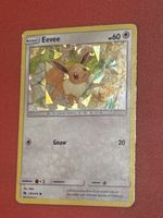 Pokémon Karte Eevee 155/214 Holo gebrauchter Zustand