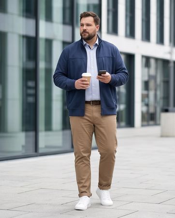 Veste S.Oliver bleu  homme - neuve - XXL