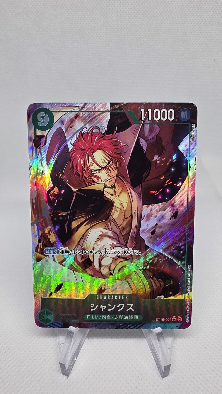 Bandai Carte collezionabili: One Piece Card Game Shanks Character ST16-004 – Nuovo (secondo la descrizione) da Sirnach venduto da Halk_TCG