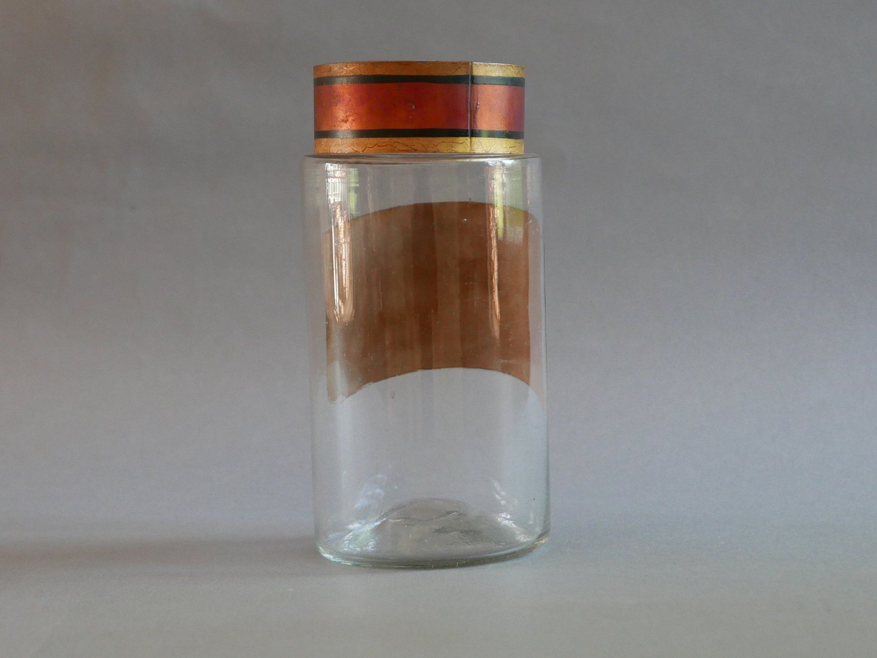 Gläser: ANTIKE APOTHEKER-DOSEN GLAS 19. JH. – Gebraucht aus Balgach von Zwischenraum 2