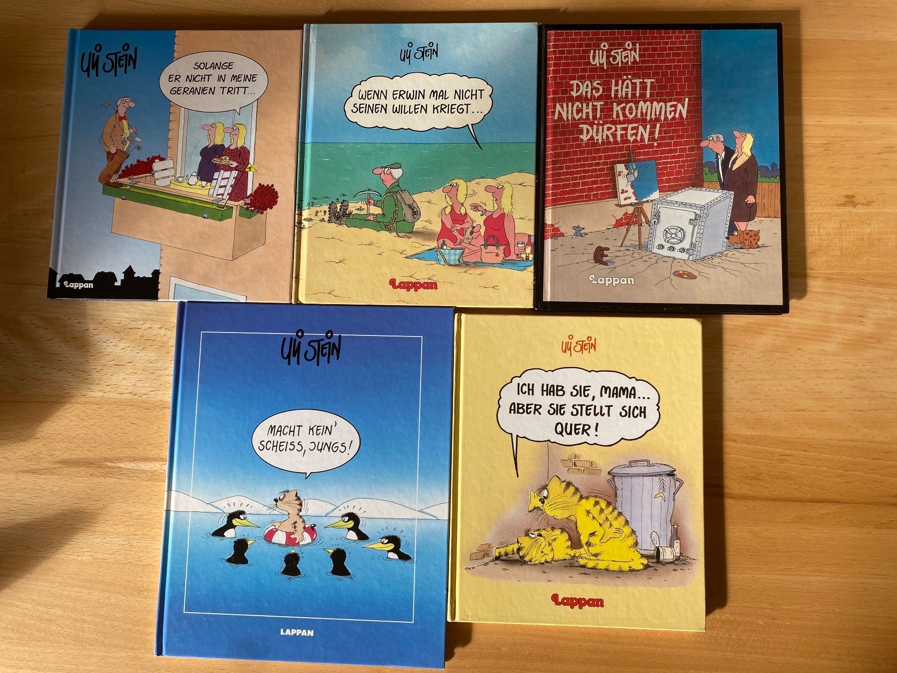 Libri: 5 lustige Comics Bücher von Uli Stein/Lappan – Usato da Schwarzenburg venduto da Michellu 3