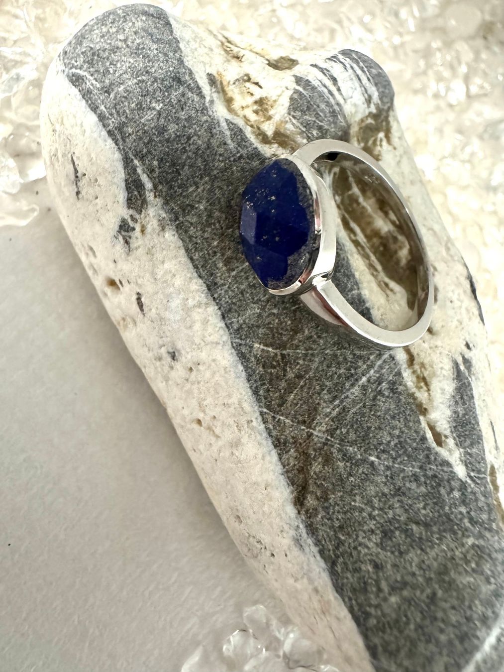 Anelli: Ring Lapislazuli 925silber – Nuovo (secondo la descrizione) da Biberist venduto da tl-schmuck 3