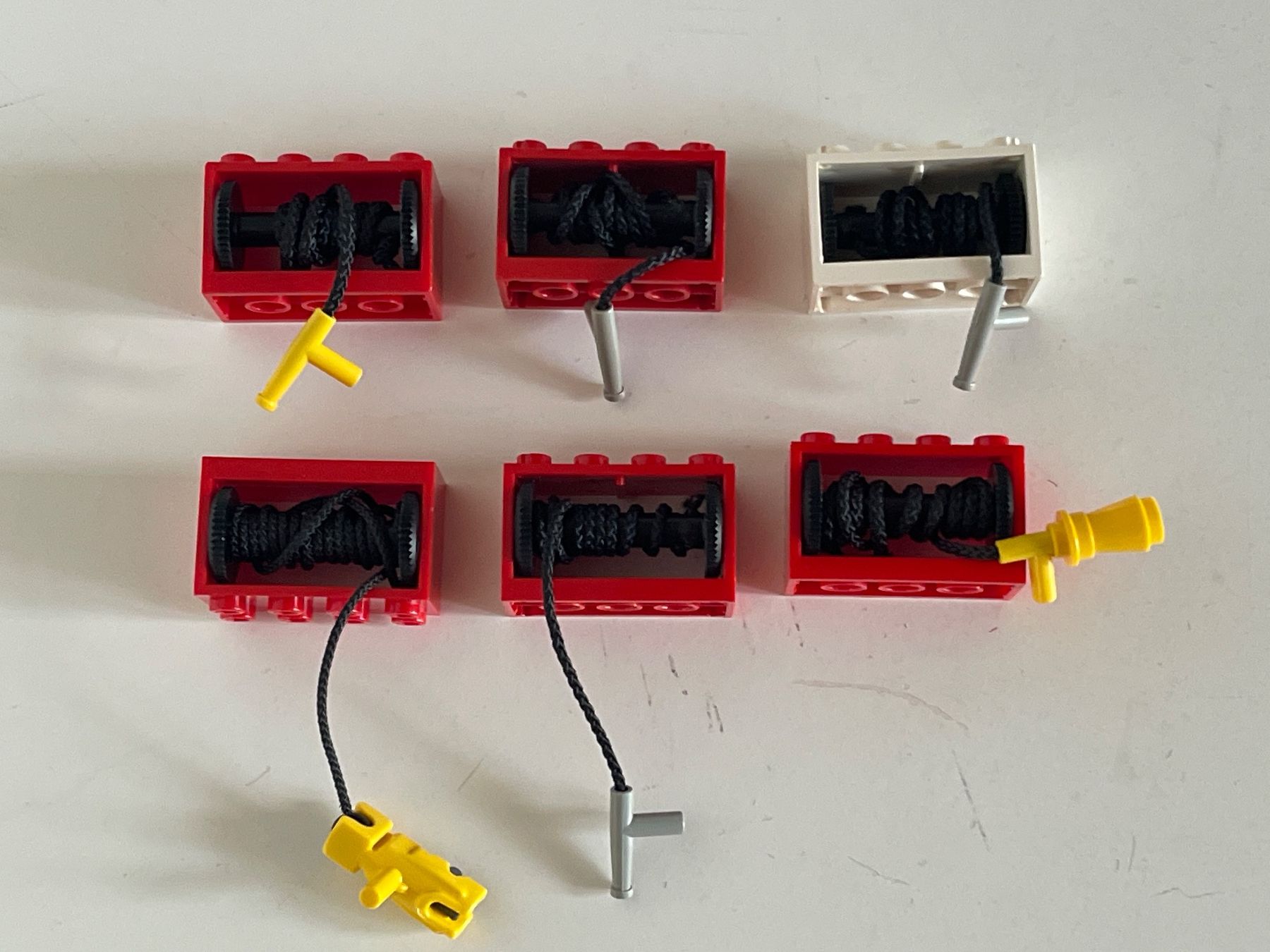 Lego Giocattoli: LEGO - 6  Feuerwehrschläuche – Usato da Gelterkinden venduto da cobra0110