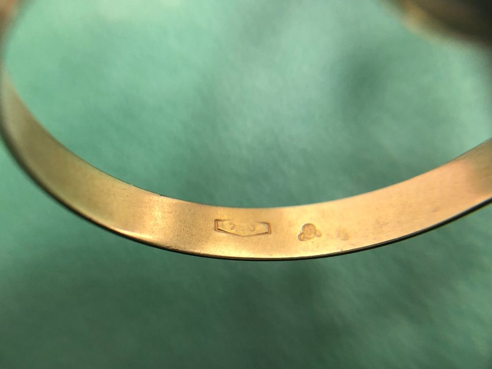 Anelli: Ring Triqueta aus 18 Karat tricolor Gold Au 750 – Usato da Bern venduto da bombich 5