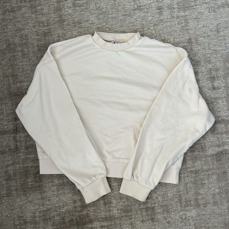 Pull H&M couleur crème, taille S