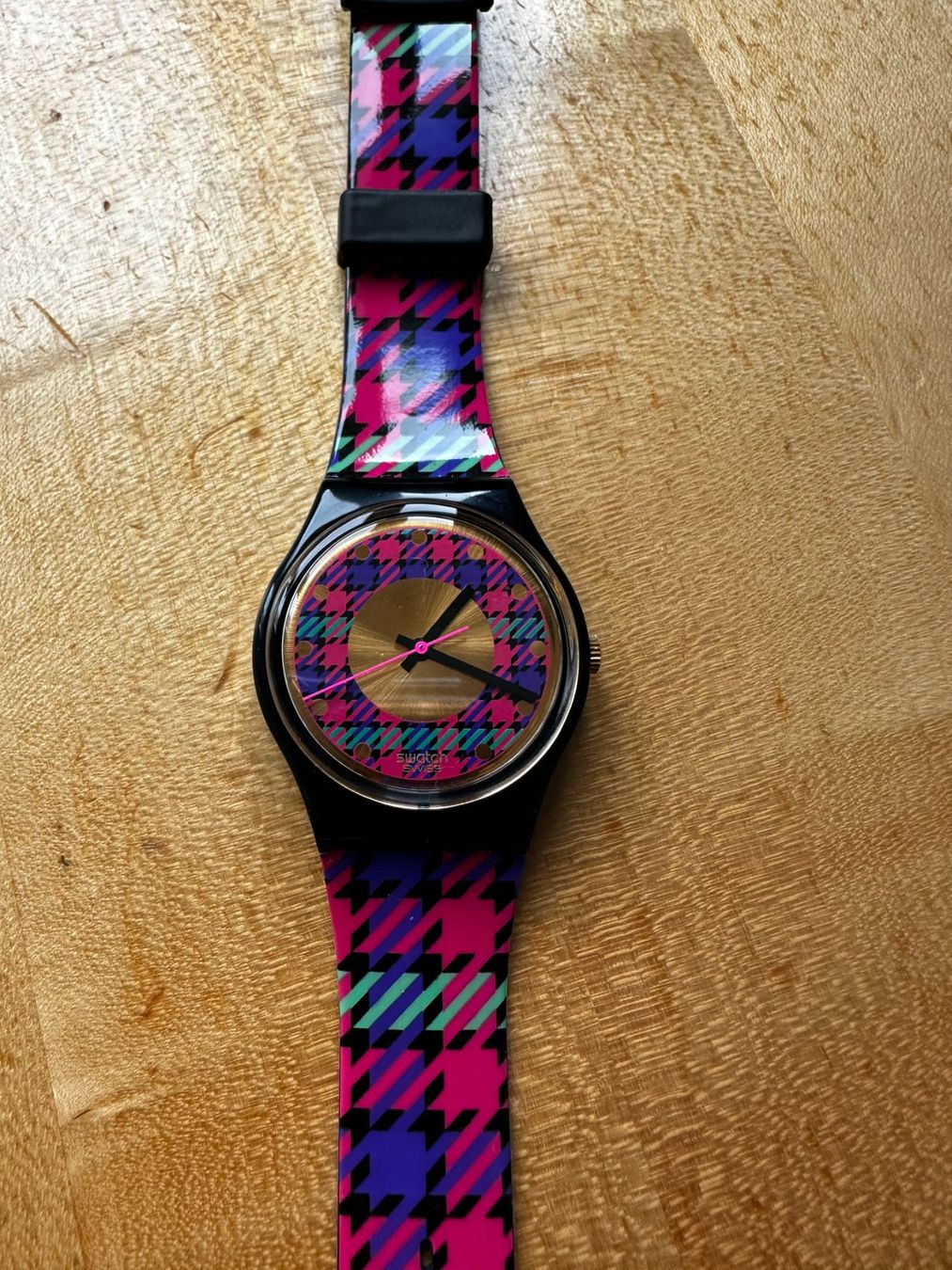 Swatch Orologi: Swatch Uhr Tweed – Usato da Birmensdorf ZH venduto da Broesli
