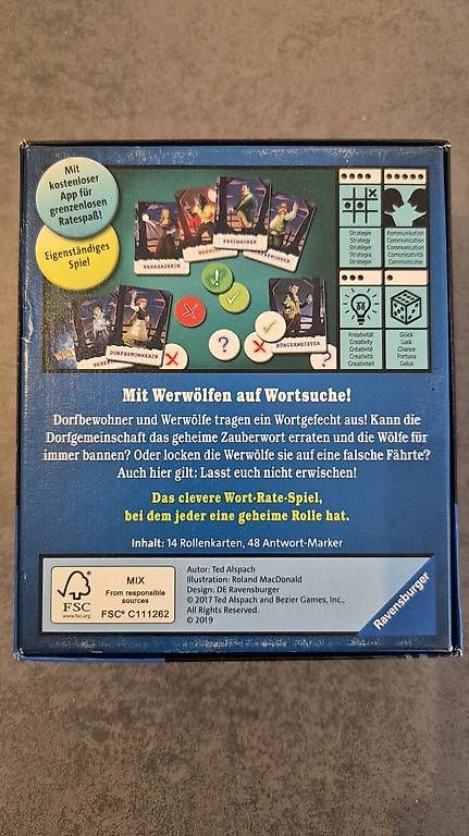Giochi: Wer Wörter - Gesellschaftsspiel – Usato da Sevelen venduto da SSinaWWieland 1
