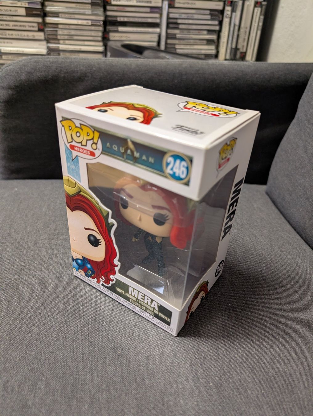 Funko Statuette: Funko pop Aquaman 246 Mera – Usato da Giubiasco venduto da Ticinerd