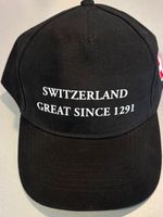 Cap "SWITZERLAND GREAT SINCE 1291", one size, 100% BW
