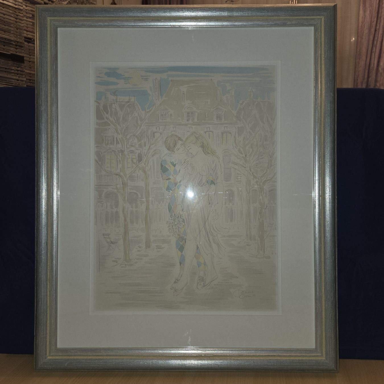 Grafica & Litografie: Originales Bild, Simone Erni Verliebt im Garten – Nuovo (secondo la descrizione) da Kriens venduto da gra_fhn7 6