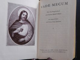 Uraltes Bibel Büchlein " Andenken an Einsiedeln " Antik