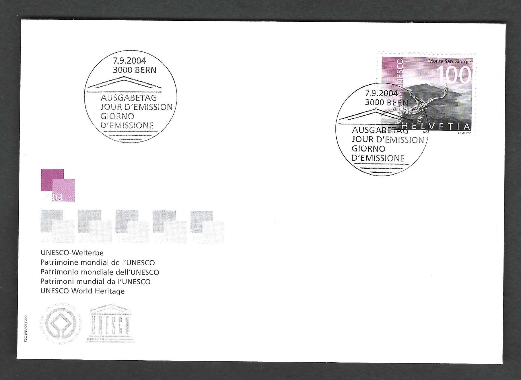 Tous les timbres: FDC Einzelmarke  2004 – D'occasion à Koblenz par Markenhimmel