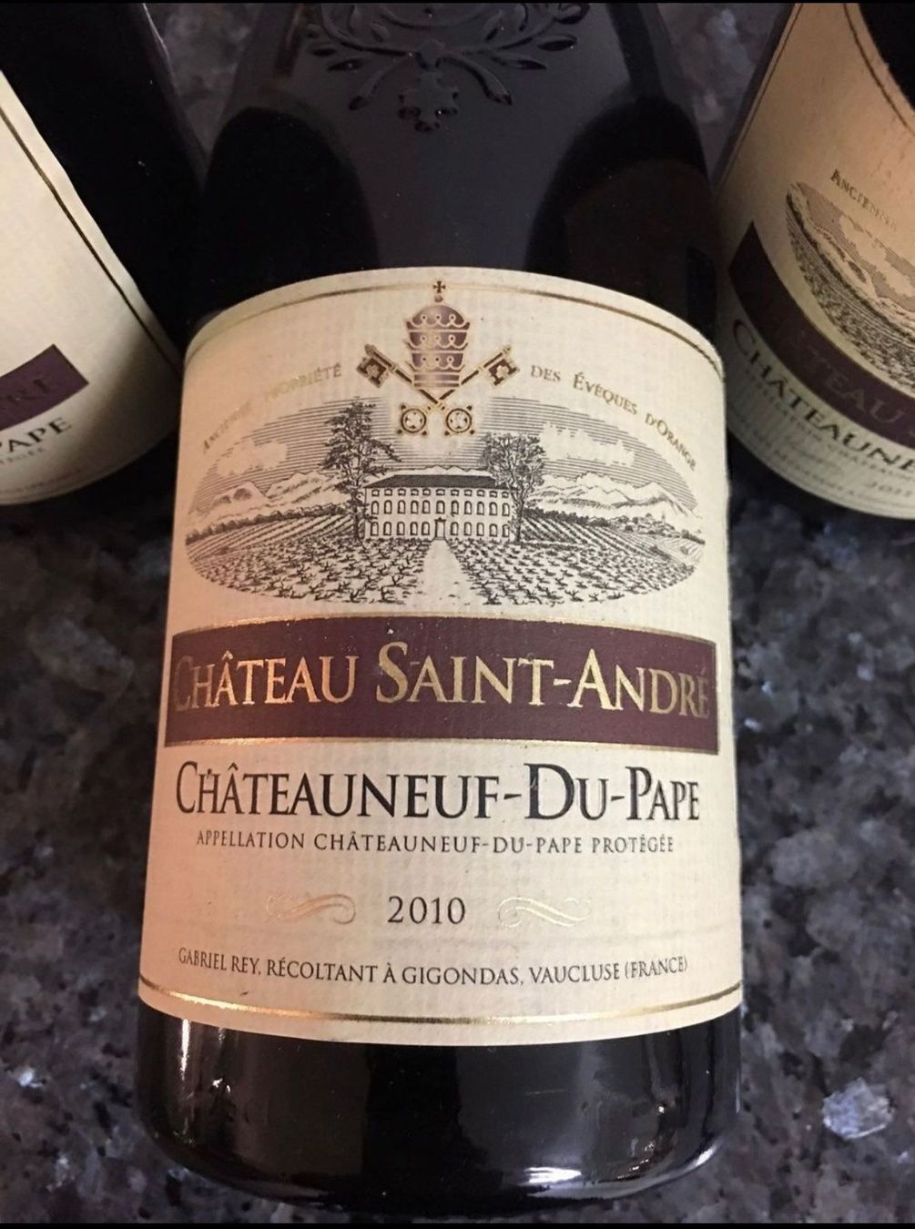 Vino: Weine CHÂTEAU SAINT-ANDRÉ aus Frankreich 2010-2011 – Usato da Schöftland venduto da lazer04 2