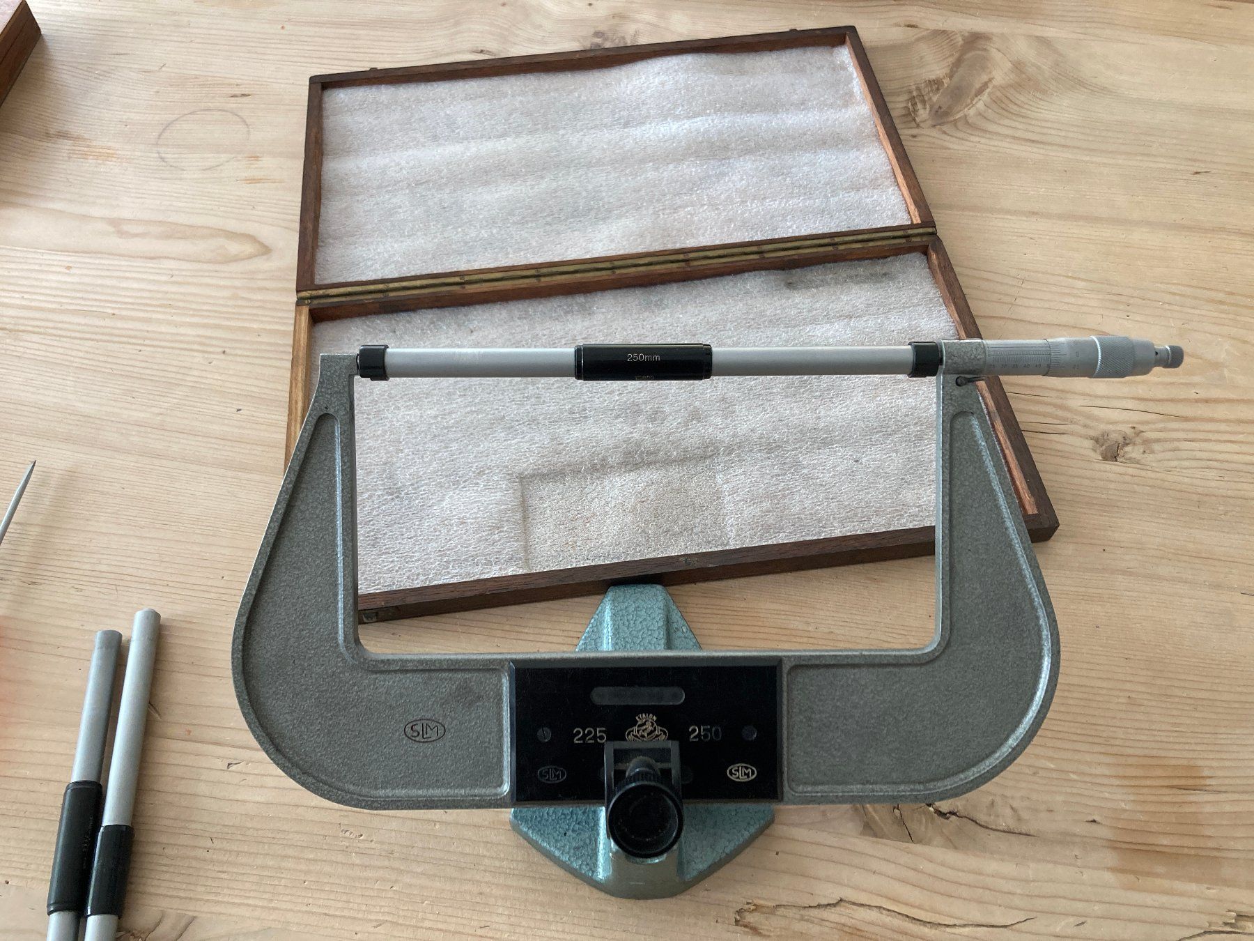 Messen: Mikrometer ETALON 225-250mm – Gebraucht aus Steinhausen von Schneetiger 1