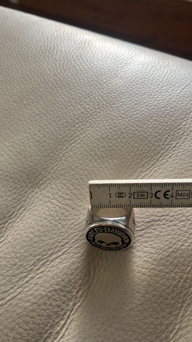 Harley-Davidson Bagues: Harley-Davidson Ring Totenkopf 925 Silber  – D'occasion à Würenlos par KLG_3TBs 5