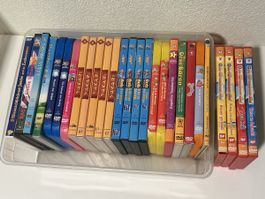 Kinder DVD Sammlung diverse Titel 27 Stueck gebraucht