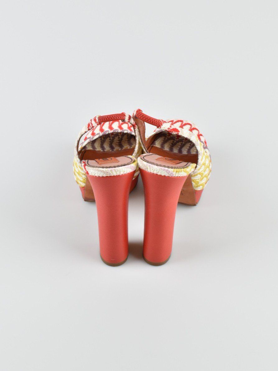 Missoni Scarpe da donna: Missoni Slingback-Plateausandalen, Gr.37.5 – Nuovo (secondo la descrizione) da Nürensdorf venduto da 2ND_STORY 2