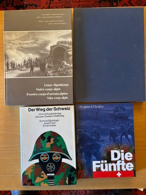 Livres: 4 Bücher Schweizer Armee – D'occasion à Seon par retep012