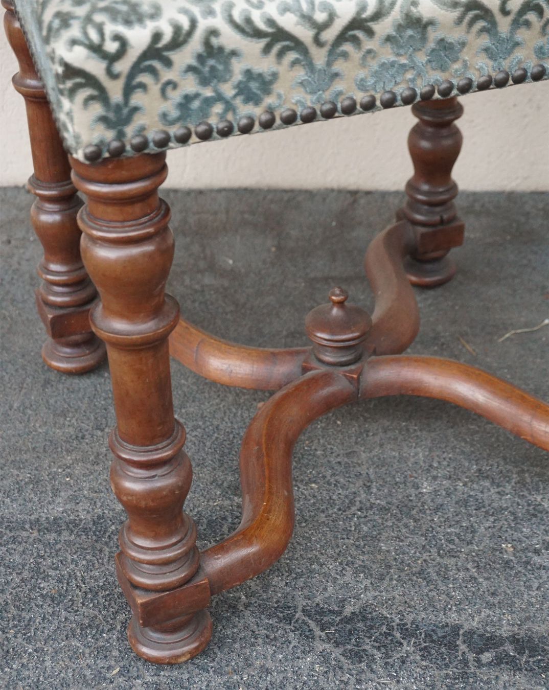 Poltrone: antiker Barock Polsterstuhl – Usato da Meggen venduto da Brockitare 5