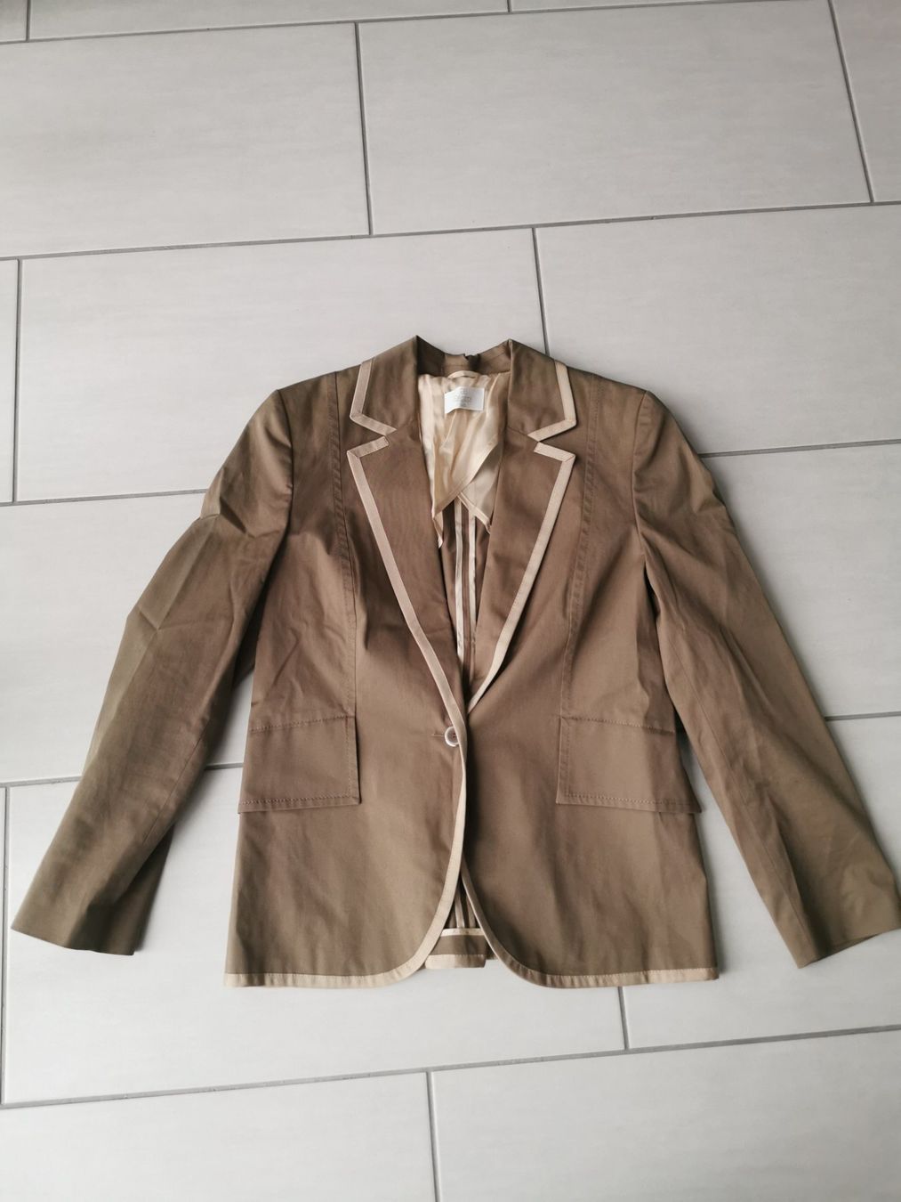 Jacken: Braune Jacke, Gr. 42, Elegance – Neu (gemäss Beschreibung) aus Malters von Wahni81