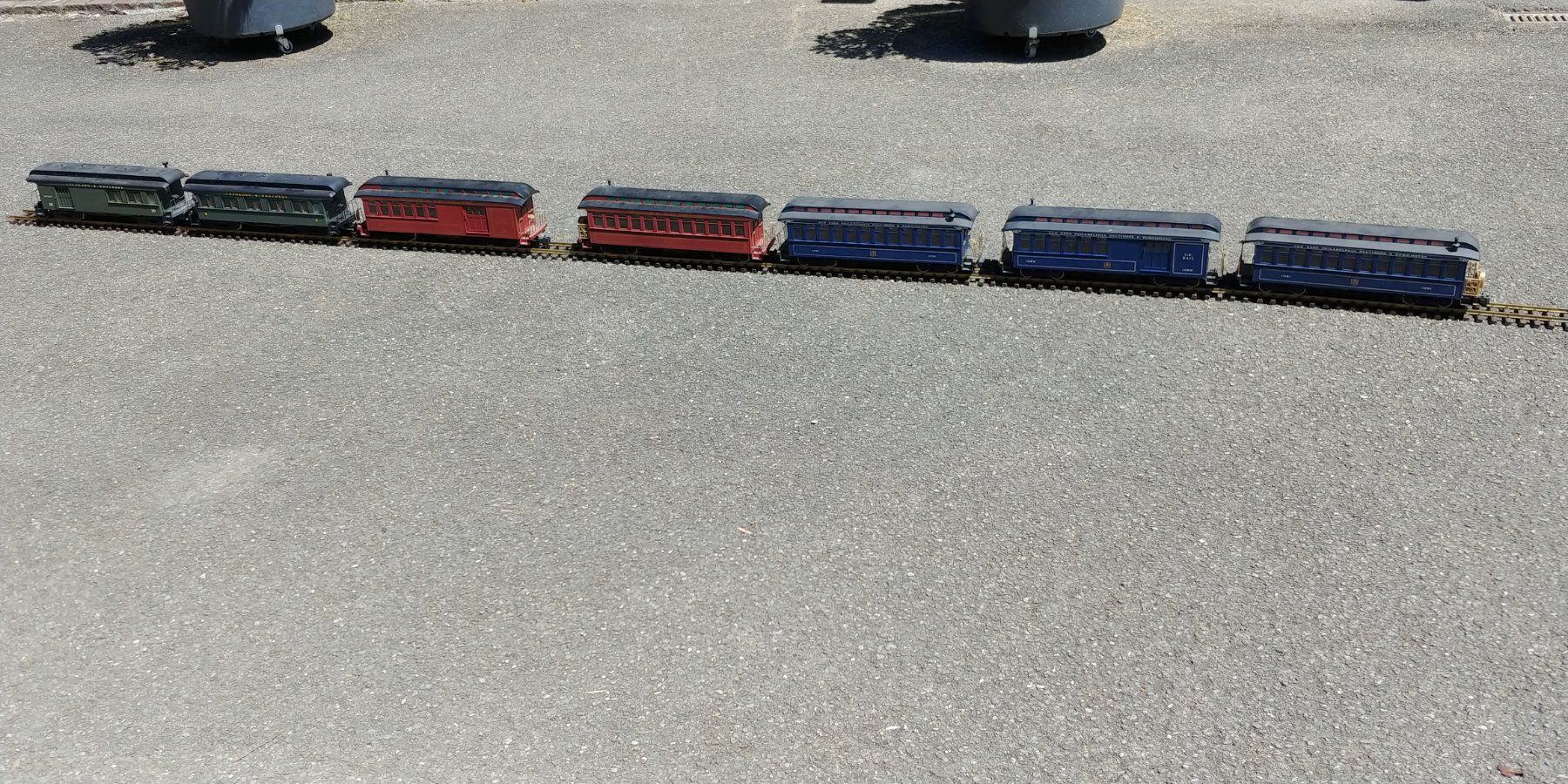 Modelleisenbahnen: 7 Bachmann Personenwagen G – Gebraucht aus Waltenschwil von Ardnas007