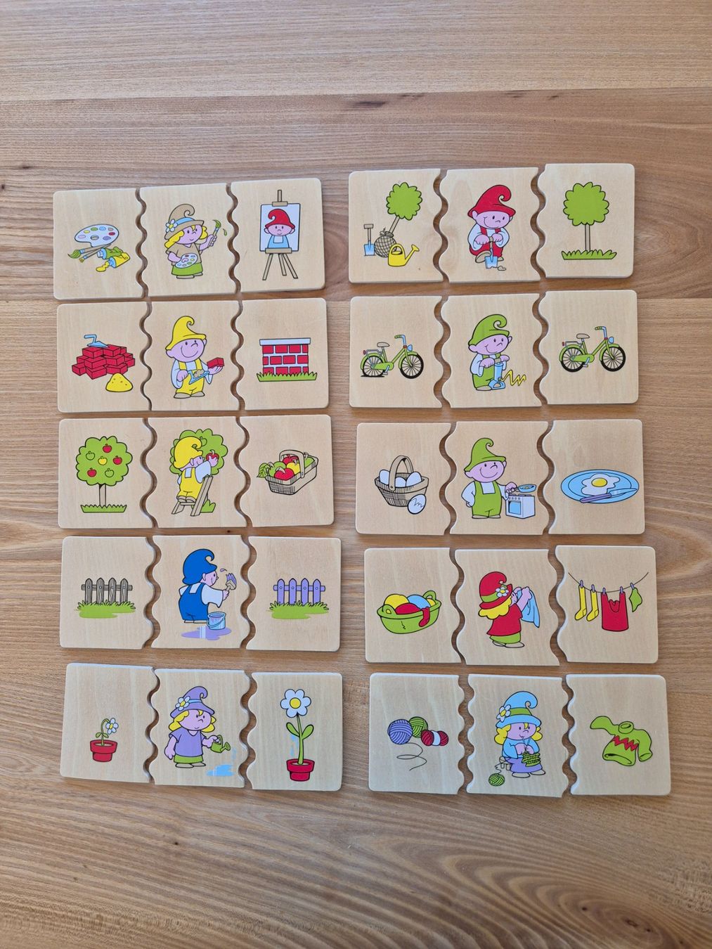 Spiele: Cognito Zusammenhänge - Holz "Puzzle" – Gebraucht aus Giswil von 0G6 1