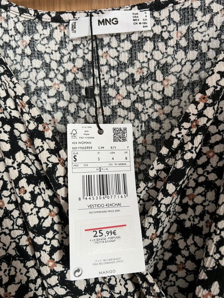 Mango Kleider: Kleid mit Blumenmuster – Neu und originalverpackt aus Frutigen von lurit 5