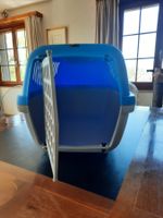 Blaue Transportbox für Katzen oder Hunde, Top Zustand!