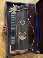 Zither, Antik, Rarität, Liebhaberstück, Vintage Instrument