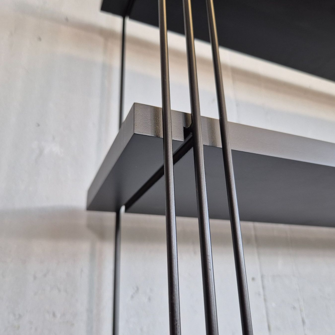 Scaffali: Stringregal Wandregal Hängeregal mit 3 Tablar Regal – Usato da Nottwil venduto da Wondewa-Shop 3