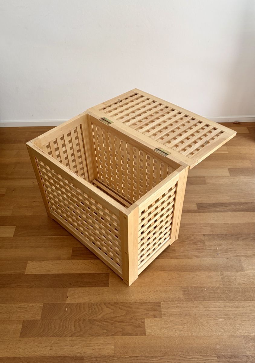 Ikea Truhen: Holztruhe mit Gittermuster  – Gebraucht aus Reinach BL von SchnaeppchenScout 6