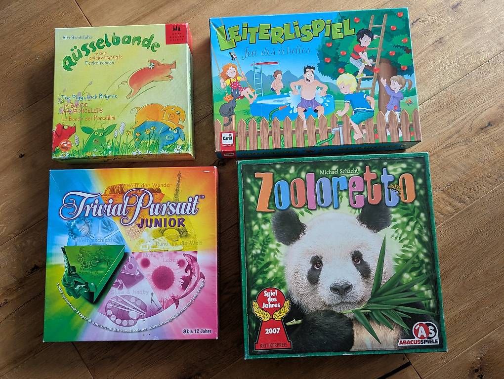 Giochi: Brettspielsammlung Familienspiele – Usato da Brunnen venduto da svito15