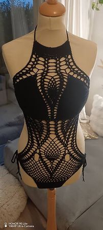 Maillot en crochet stylé